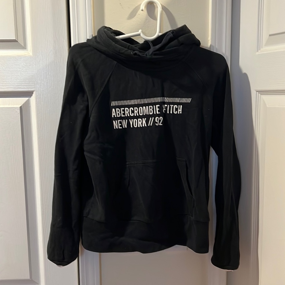 A&F black hoodie size small